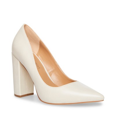 Madden Girl's Symbol Dress Pump With Closed Pointy Toe - Beige, 11 : Target