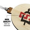 San Diego State University Primary Logo Wood Christmas Tree Holiday Ornament - 3 of 4