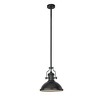 ALOADECOR 1-Light 13" Modern Industrial Single Dome Pendant Light for Kitchen Island - 4 of 4