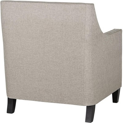 Heirloom Gray Nailhead Trim Upholstered Accent Chair