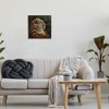 Stupell Industries Adorable Sweet Mom Tiger Holding Baby Cub Detailed Portrait Black Framed Giclee Art - 2 of 4