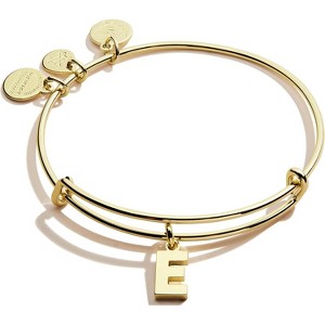 Alex and Ani Expandable Bangle for Women, Initials A to Z Letter Charms, Shiny Finish, 2 to 3.5 in - 1 of 4