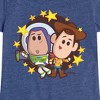 Girls' - Disney - Buzz And Woody Fitted Short Sleeve Graphic T-Shirt - 2 of 4