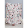 Ninola Design Friendly snowmen 56"x46" Woven Throw Blanket - Deny Designs - 3 of 4