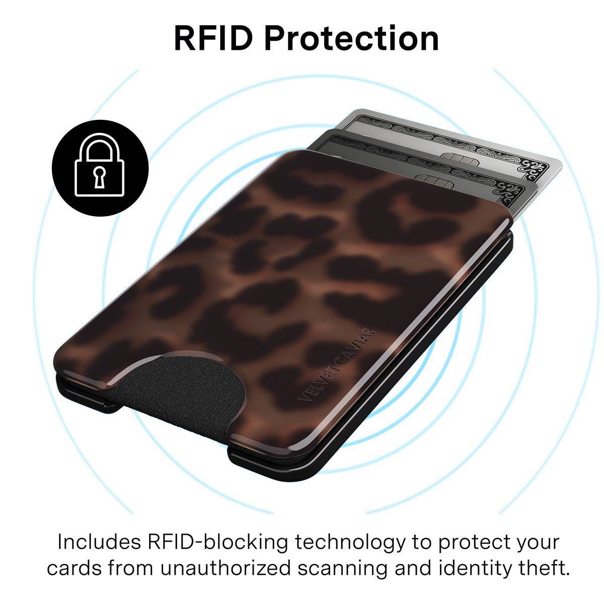 VELVET CAVIAR Phone Accessory Gift Set - Includes Magnetic Wallet, Magnetic Grip & Stand - Black Leather Chain - thumbnail 8