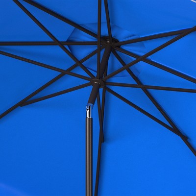 Venice 9Ft Pacific Blue Aluminum Crank Patio Umbrella