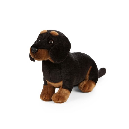 Derika the Dachshund, 12 Inch (Not Including Tail Measurement!) Stuffed  Animal Plush Weenie Dog