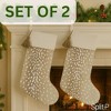 Split P Axis Spotted Tan Stocking - 4 of 4