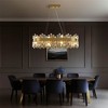 Siljoy Luxora Dual-tone Crystal Chandelier - 3 of 4