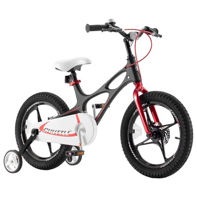 RoyalBaby RoyalMg Galaxy Fleet Children Kids Bicycle w/2 Disc Brakes and Training Wheels, for Boys and Girls Ages 3 to 5