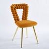 NicBex  Set of 2  Modern Dining Chairs with Plush Cushions,Armless Chairs with Metal Frame  for Kitchen,Living Room - 4 of 4