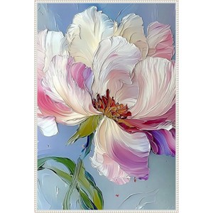 Amanti Art Floral Elegance II by Tradelink Inhouse Artist Framed Canvas Wall Art - 1 of 4