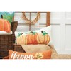 C&F Home Pumpkin Trio Hooked Throw Pillow - 2 of 4