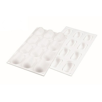 Silikomart "PILLOW30" Flexible Baking & Freezing Mold, 1.01 Oz, 12 Cavities