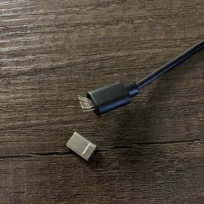 Just Wireless 4' TPU Type-C to USB-A Cable - Black