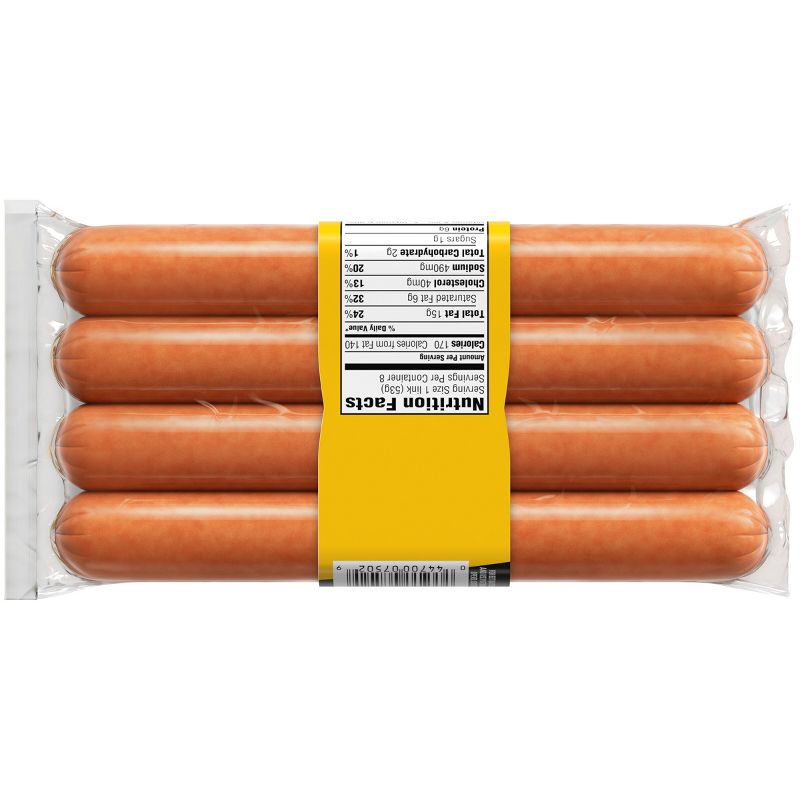 Oscar Mayer Bun-Length Uncured Beef Franks Hot Dogs - 15oz/8ct, 3 of 14
