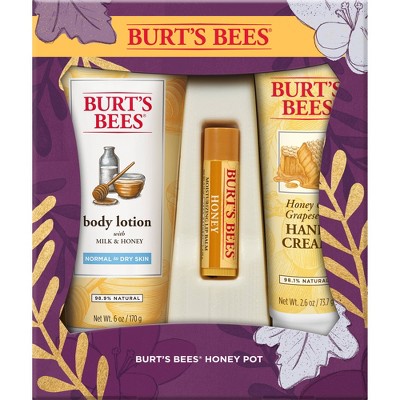 Burt's Bees Honey Pot Gift Set - 3pk