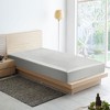 PiccoCasa 14" Silky Deep Pocket Breathable Soft Fitted Sheet - 2 of 4