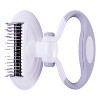 Angel Sar Swivel Travel Dematting Comb for Dogs & Cats, Stainless Steel Detangling Comb with Rotating Head for Long-Haired Pets - 4 of 4