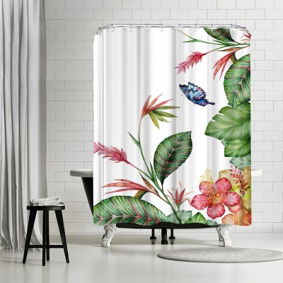 Americanflat Tropical by Victoria Nelson 71" x 74" Shower Curtain