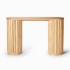 Dowel Console Table Natural - Threshold™ designed with Studio McGee - image 3 of 4