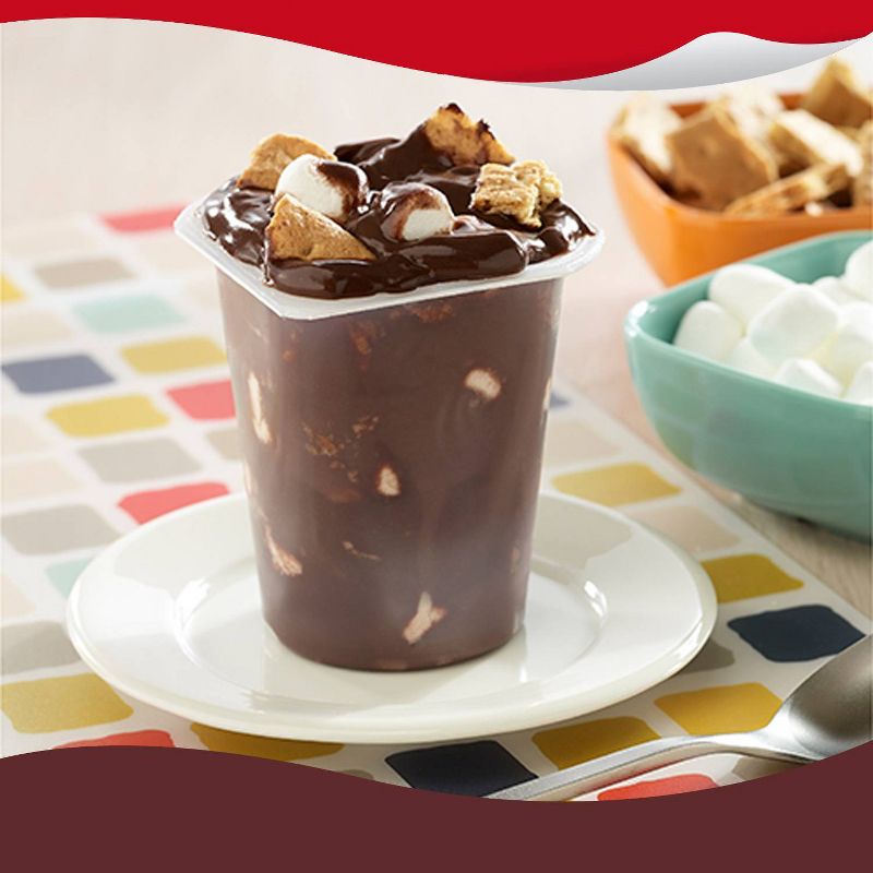 Snack Pack Chocolate Fudge &#38; Milk Chocolate Swirl Pudding - 39oz/12ct, 5 of 6