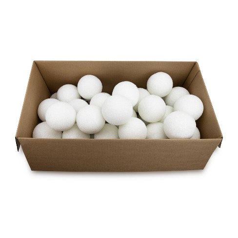 Bright Creations 5 Inch Foam Balls For Crafts - 4 Pack Solid Round White  Polystyrene Spheres For Ornaments, Diy Projects, Craft Modeling : Target