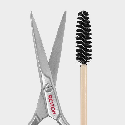 Revlon Designer Series with Brow Scissor and Spoolie Brush Set - 2pc