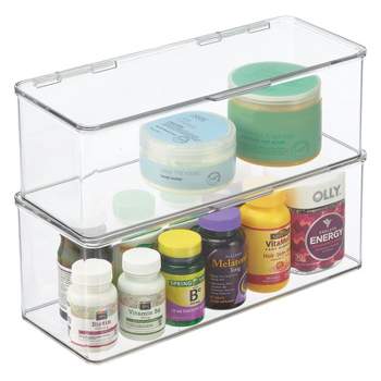 4L Stacking Bin with Lid White - Brightroom™