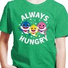 Boys' - Baby Shark - Always Hungry Short Sleeve Graphic T-Shirt - 2 of 4