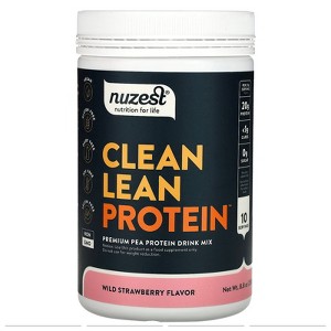Nuzest Clean Lean Protein Drink Mix, Wild Strawberry, 8.8 oz (250 g) - 1 of 2