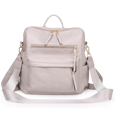 Women Retro PU Backpack,Multifunctional, Spacious Fashion Bag for Work, Travel & Daily Use, Trendy & Practical Design