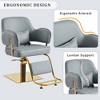 Vynxaria Elegant Barber Chair - Adjustable Salon Chair with Heavy Duty Hydraulic Pump - 3 of 4