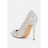 Super Fan Diamante Embellished Stiletto Women Pumps - 3 of 4