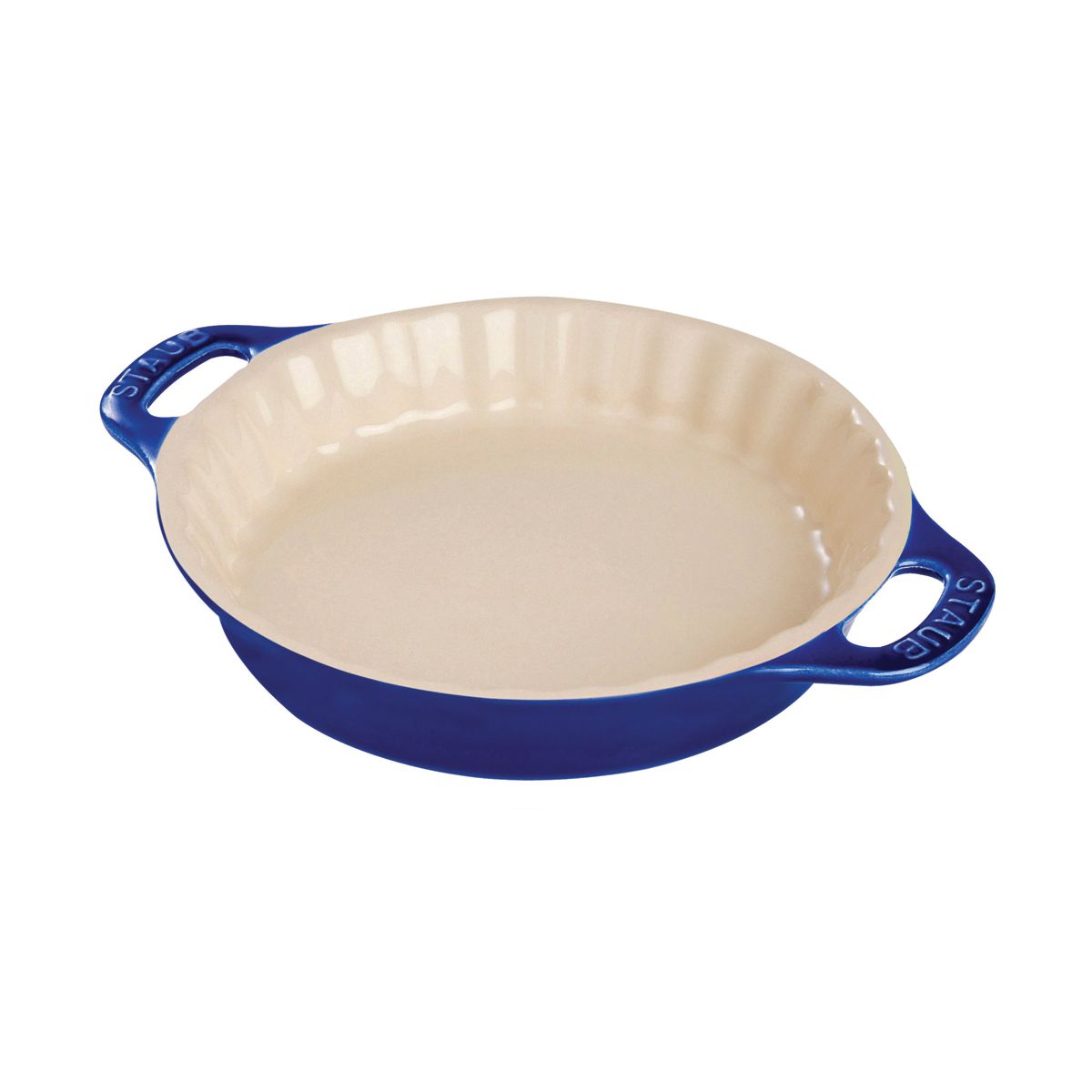 Staub Ceramic 9-inch Pie Dish - Dark Blue