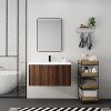 Dolonm Floating Bathroom Vanity with Sink,Soft-Close Doors,Eco-Friendly Paint-Free Board,Modern Design for Small Spaces-Fully Assembled - 2 of 4