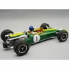 Lotus 43 #1 Jim Clark "Team Lotus" Winner F1 "US GP" (1966) w/Driver Figure Litd Ed to 100 pieces 1/18 Model Car by Tecnomodel - 2 of 3