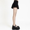 Anna-Kaci Women's Sheer Tights with Bow Print Design and Lightweight Stretch Fit - Light Beige - 4 of 4