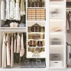 APRILSOUL Short Tower Unit Wall Mount 3-Shelf Wood Closet System - 2 of 4