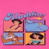 Women's - Disney - Aladdin, Genie, Abu, & Jasmine Fitted Graphic T-Shirt - 2 of 3