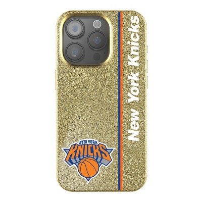 Keyscaper NBA Eastern Conference Teams Sidebar Gold Bling Cell Phone Case for Apple iPhone
