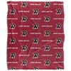Ripon College Logo Pattern Silky Touch Blanket White 50x60 - 2 of 4