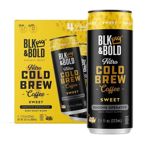 Black Gold Nitro Concentrate Cold Brew Coffee 8oz. (multi-pack) –  ThunderKing Coffee Co.