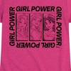 Girls' - Disney Princess - Aurora Ariel Jasmine Girl Power Fitted Short Sleeve Graphic T-Shirt - 2 of 4