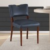 NicBex Wood Frame Dining Chair Set of 2 Modern Faux Leather Dining Room & Kitchen Side Chair - 2 of 4