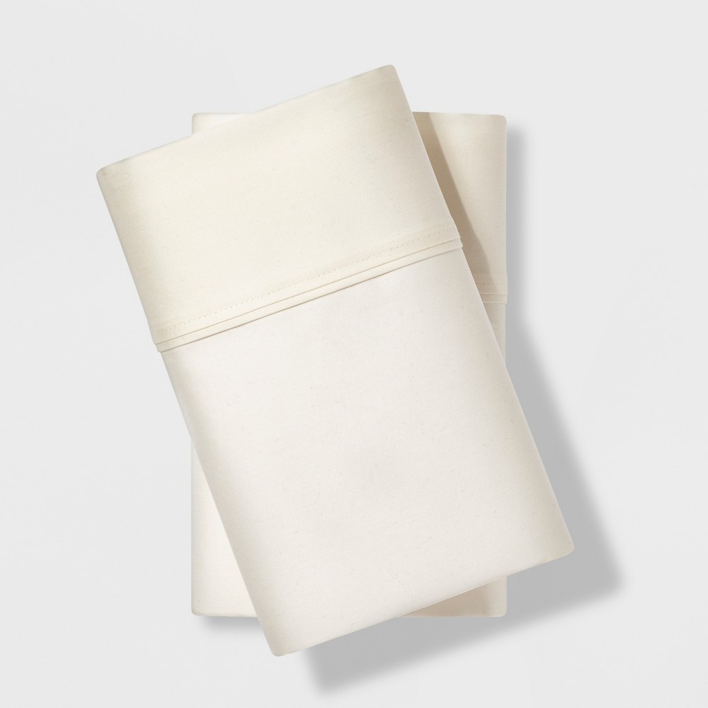 Standard 500 Thread Count Tri Ease Pillowcase Set Snowfall White - Project 62 + Nate Berkus was $19.99 now $13.99 (30.0% off)