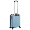 vidaXL Hardcase Trolley Blue ABS - 3 of 4