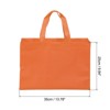 Unique Bargains Unique Reusable Gift Bags,Horizontal Style Non-Woven Grocery Tote Bag for Travel Storage - 2 of 4
