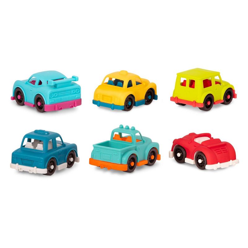 B. toys Toy Cars - Happy Cruisers - 6 Mini Vehicles, 3 of 11
