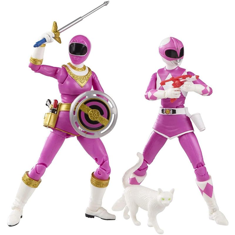 Hasbro Power Rangers Lightning Collection 6 Inch Zero & Mighty Morphin Pink Ranger, 4 of 5